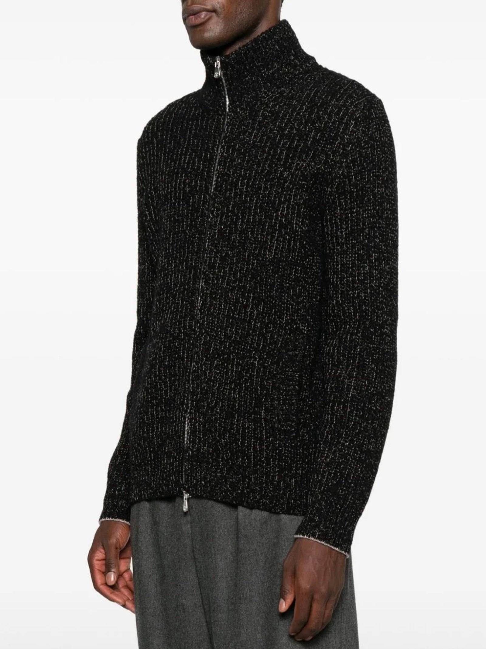 Cardigan cashmere con zip MRI55511 CNF05 BRUNELLO CUCINELLI 