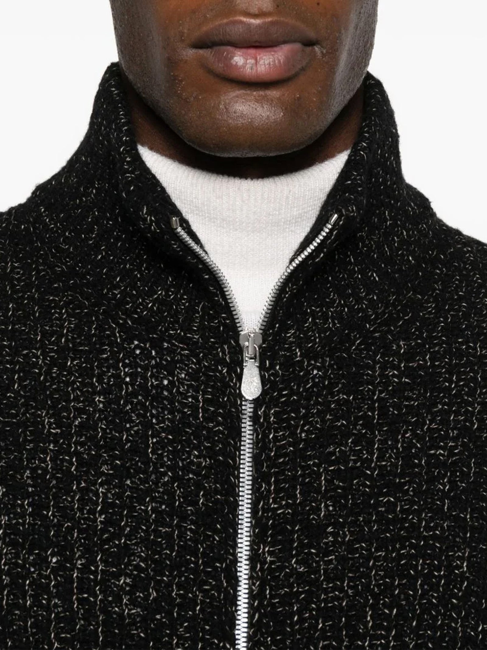 Cardigan cashmere con zip MRI55511 CNF05 BRUNELLO CUCINELLI 
