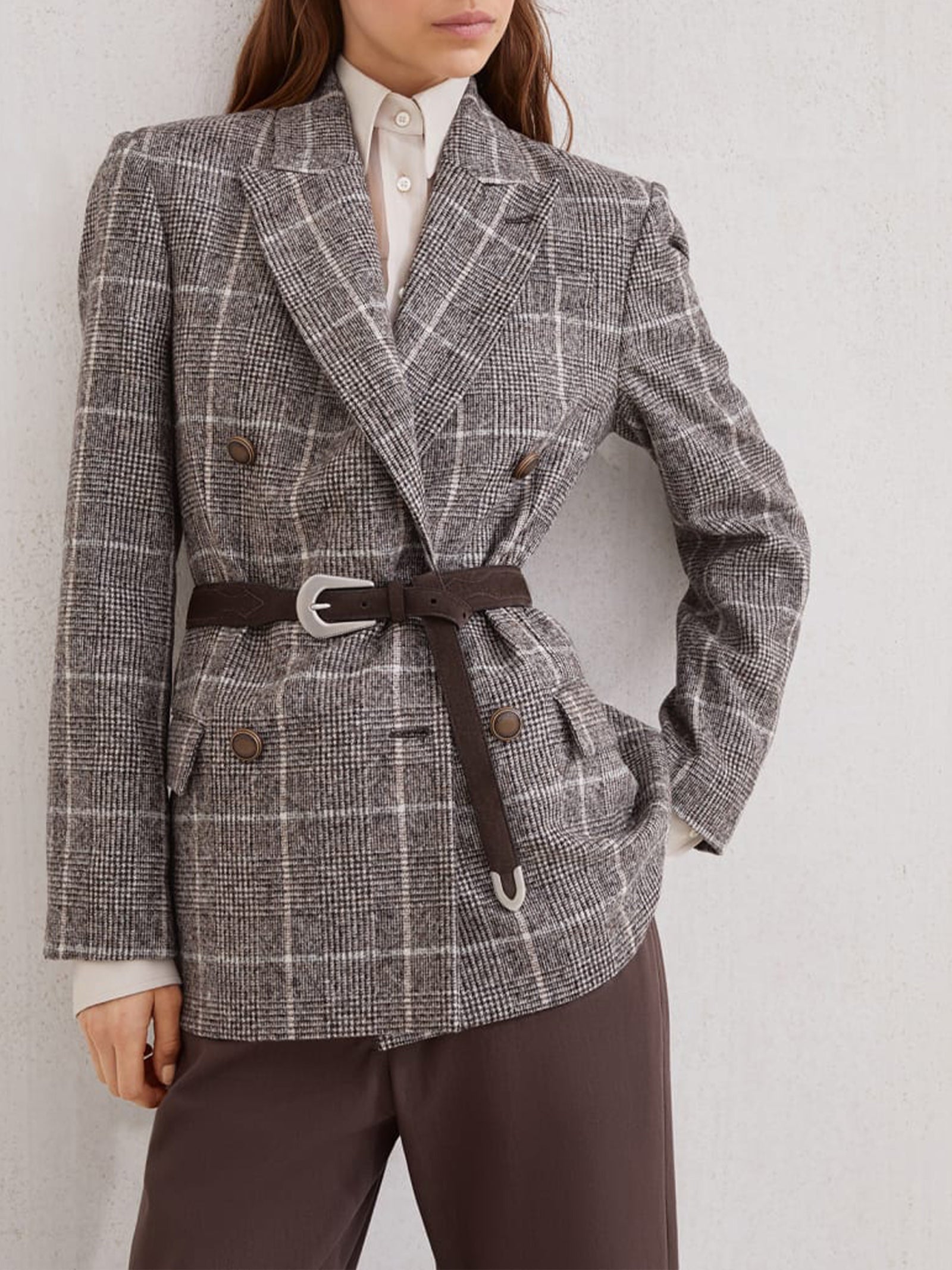 Giacca doppiopetto MV4037053 C011 BRUNELLO CUCINELLI 