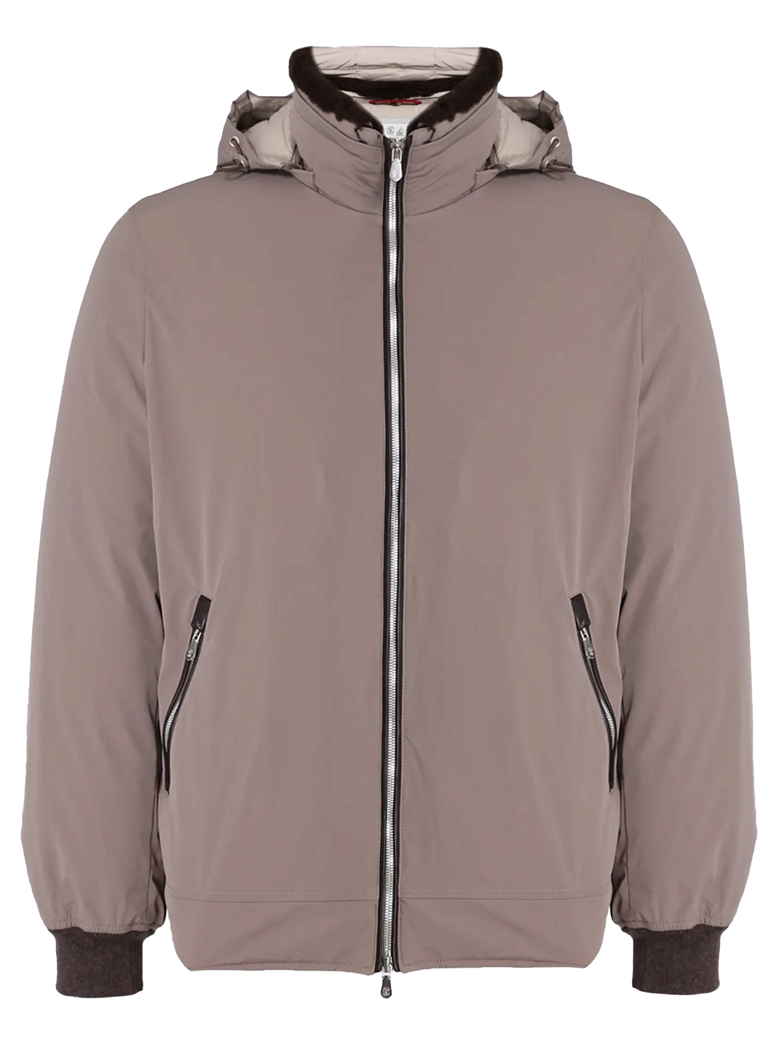 Piumino con cappuccio staccabile MV4061606 CGZ67 BRUNELLO CUCINELLI 