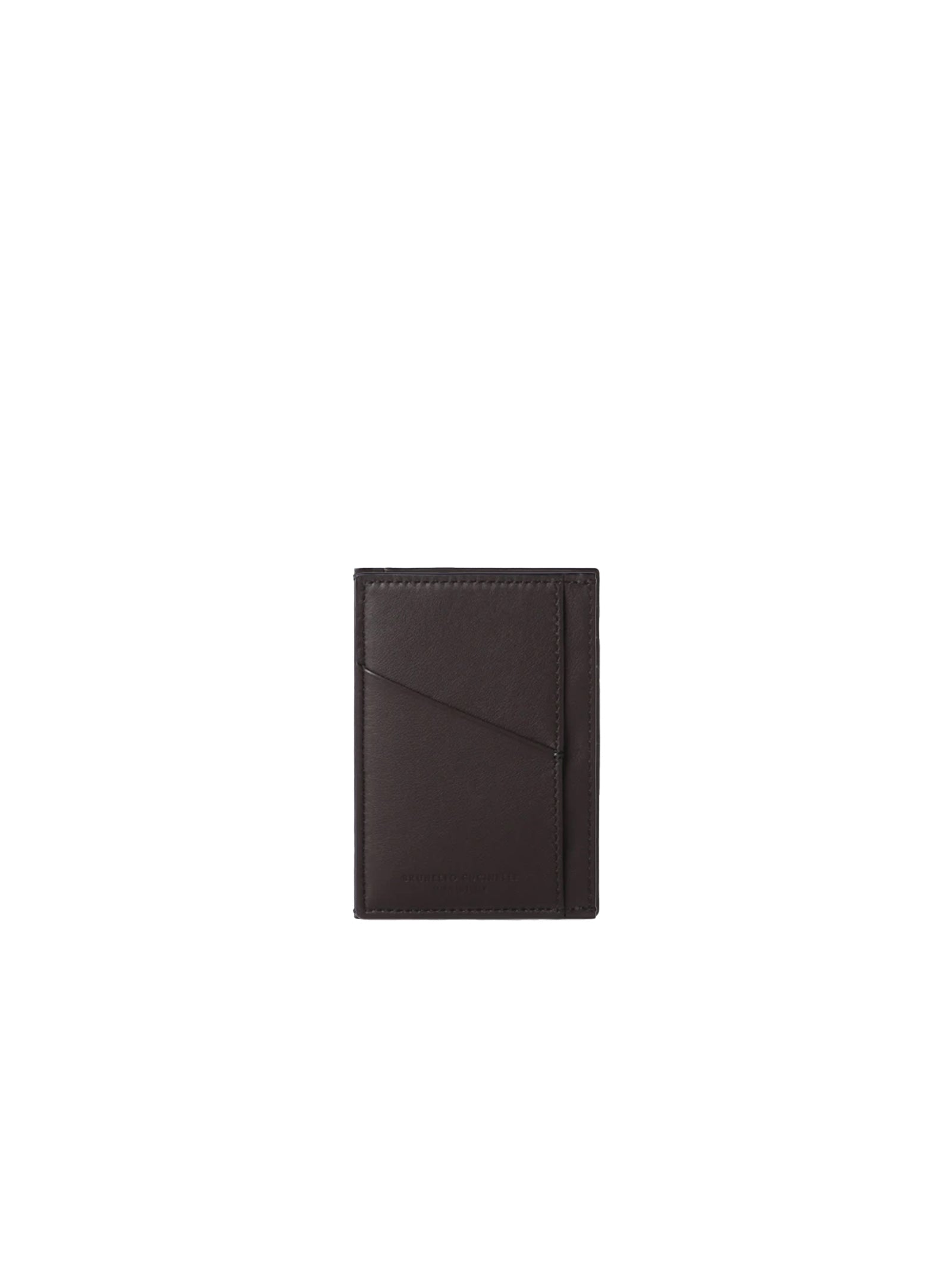 Porta carte in pelle MWZNBU435 C8034 BRUNELLO CUCINELLI 