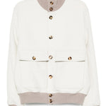 Bomber in flanella MY4966559 CJZ81 BRUNELLO CUCINELLI 