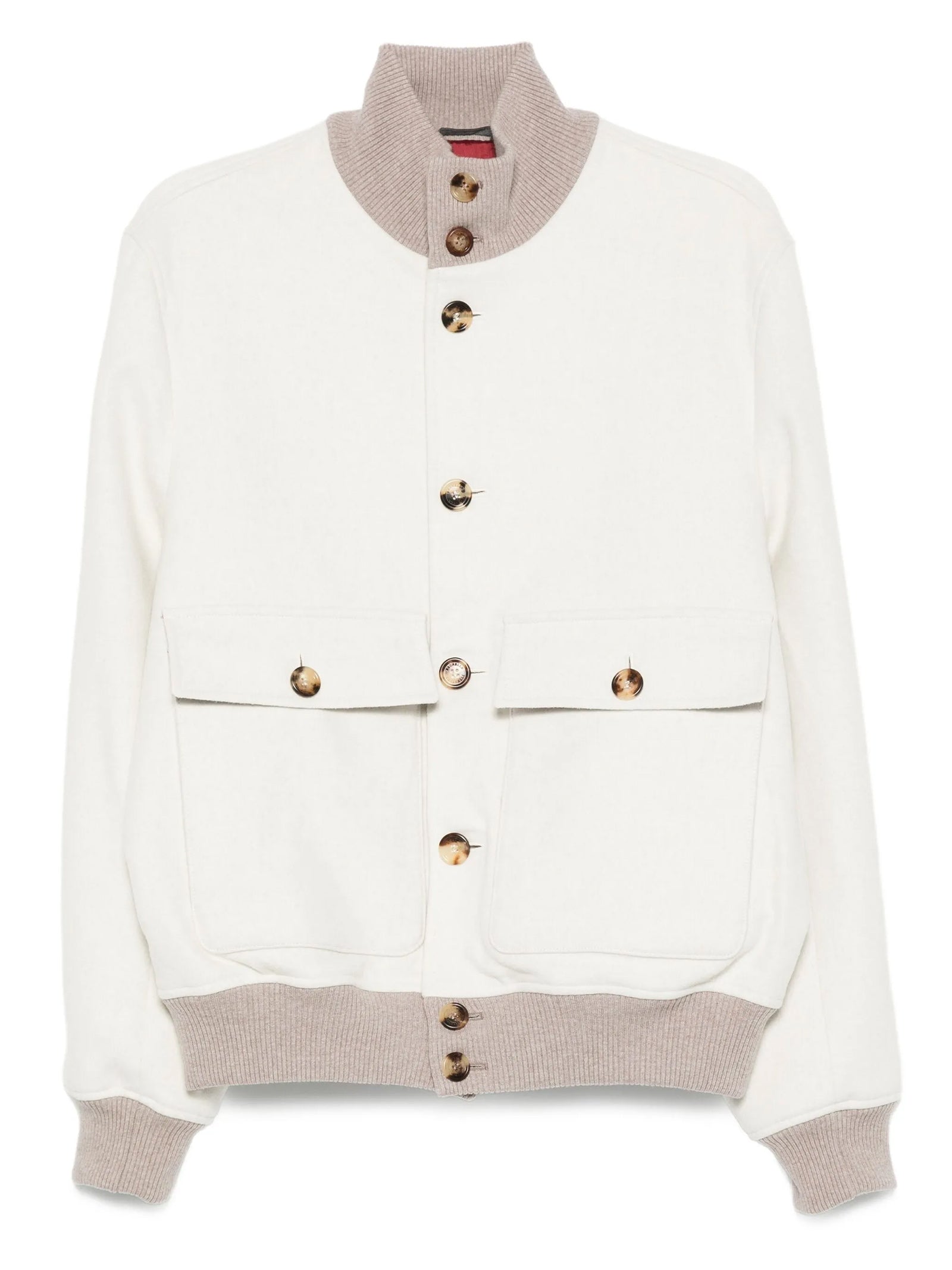 Bomber in flanella MY4966559 CJZ81 BRUNELLO CUCINELLI 