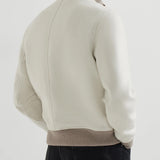 Bomber in flanella MY4966559 CJZ81 BRUNELLO CUCINELLI 