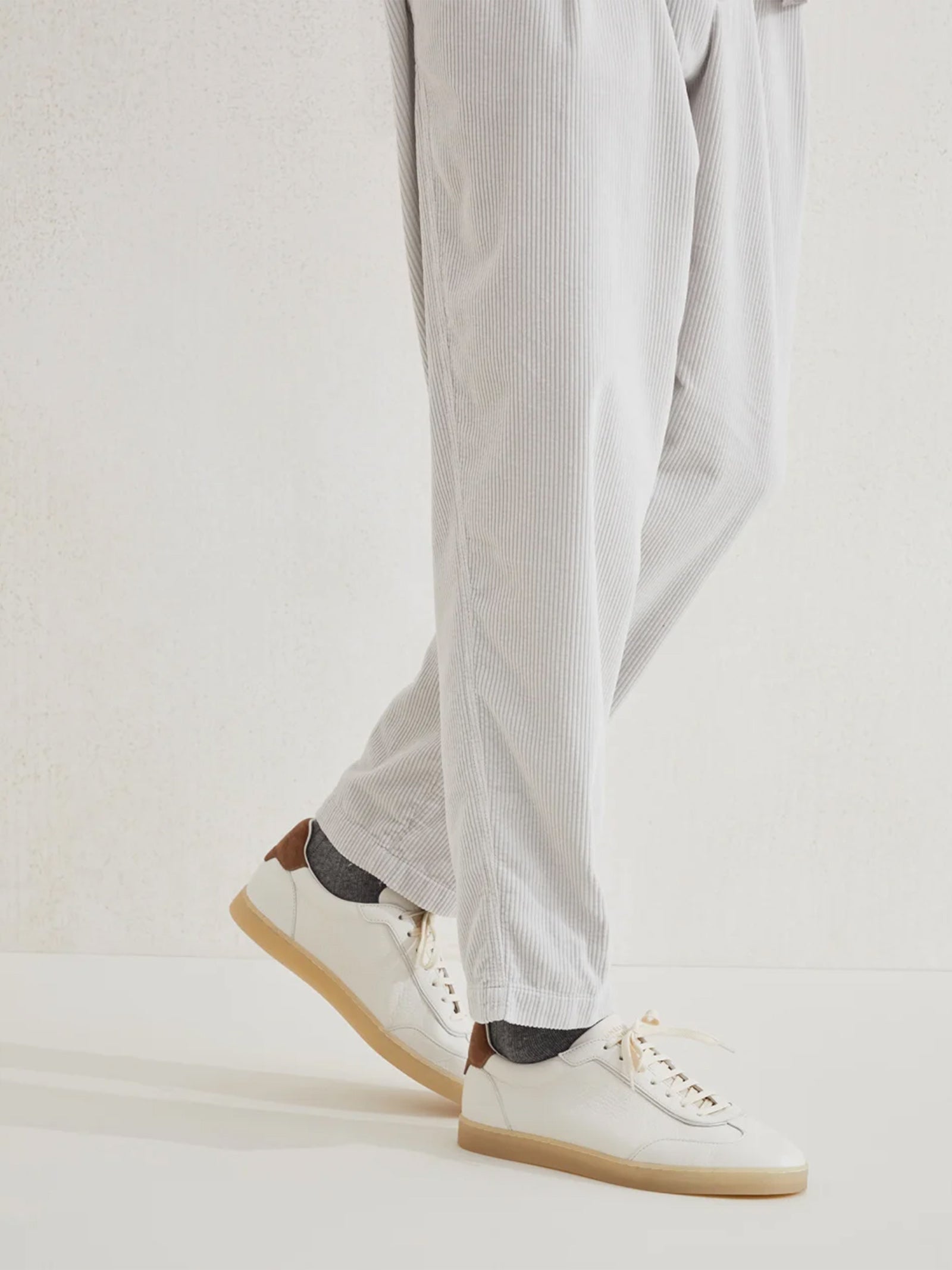 Sneakers in cervo MZUKSGJ336 CZX01 BRUNELLO CUCINELLI 