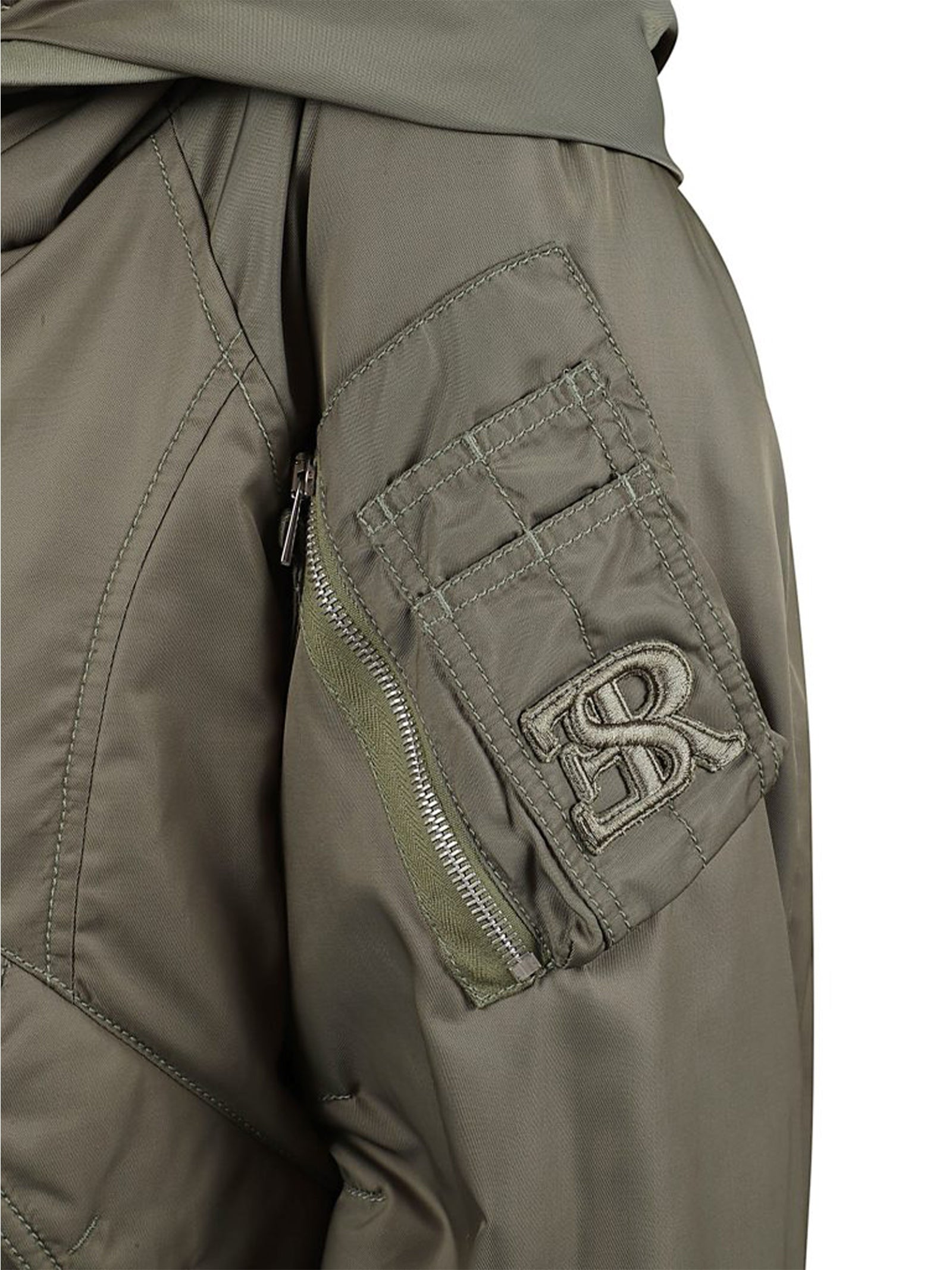 Bomber con cappuccio D470B303SHDGT 80521 ERMANNO SCERVINO 