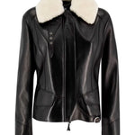 Giacca in pelle D470I314SHGKH 95708 ERMANNO SCERVINO 