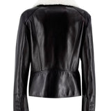 Giacca in pelle D470I314SHGKH 95708 ERMANNO SCERVINO 