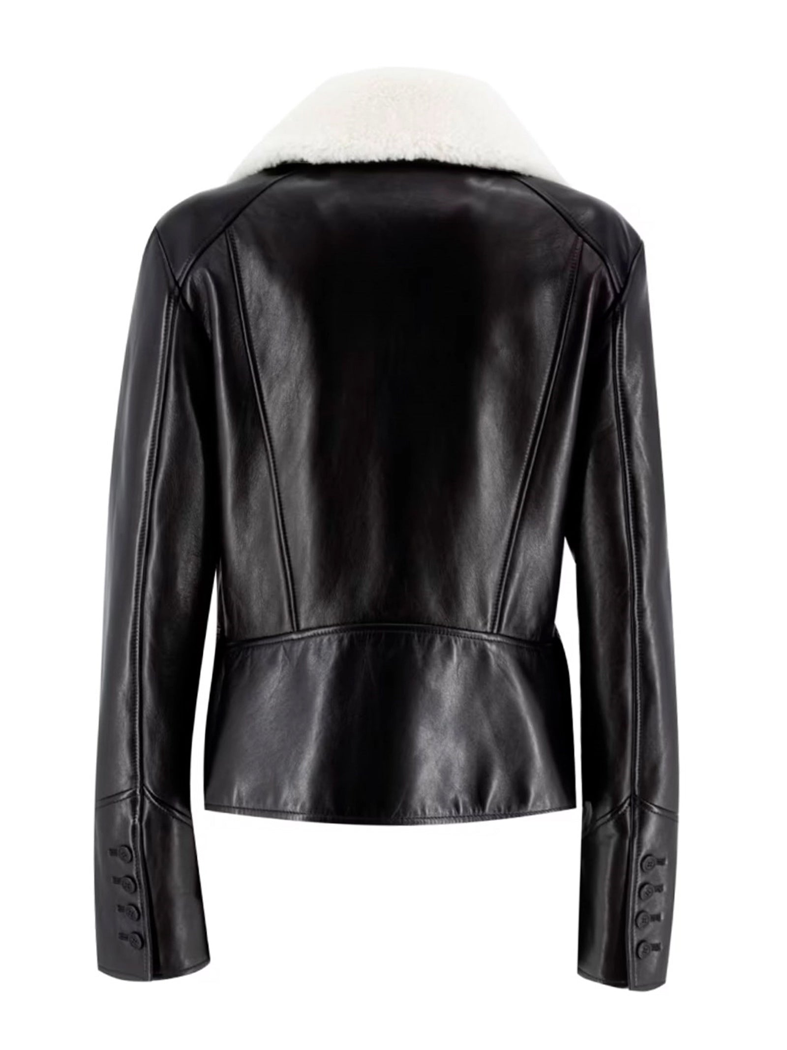 Giacca in pelle D470I314SHGKH 95708 ERMANNO SCERVINO 