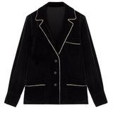 Blusa in velluto D472I700QVJ 95708 ERMANNO SCERVINO 