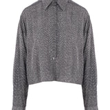 Camicia corta con strass D472K323CTZFY S4706 ERMANNO SCERVINO 