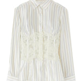 Camicia in seta D472K363QWH A4704 ERMANNO SCERVINO 