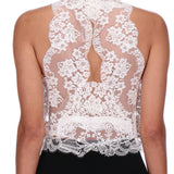 Top in pizzo D472L312EOI 10602 ERMANNO SCERVINO 