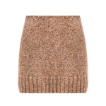 Minigonna in cashmere D472O346ITW D4705 ERMANNO SCERVINO 