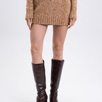 Minigonna in cashmere D472O346ITW D4705 ERMANNO SCERVINO 