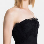 Abito senza maniche in pizzo D472Q318WHB 95708 ERMANNO SCERVINO 