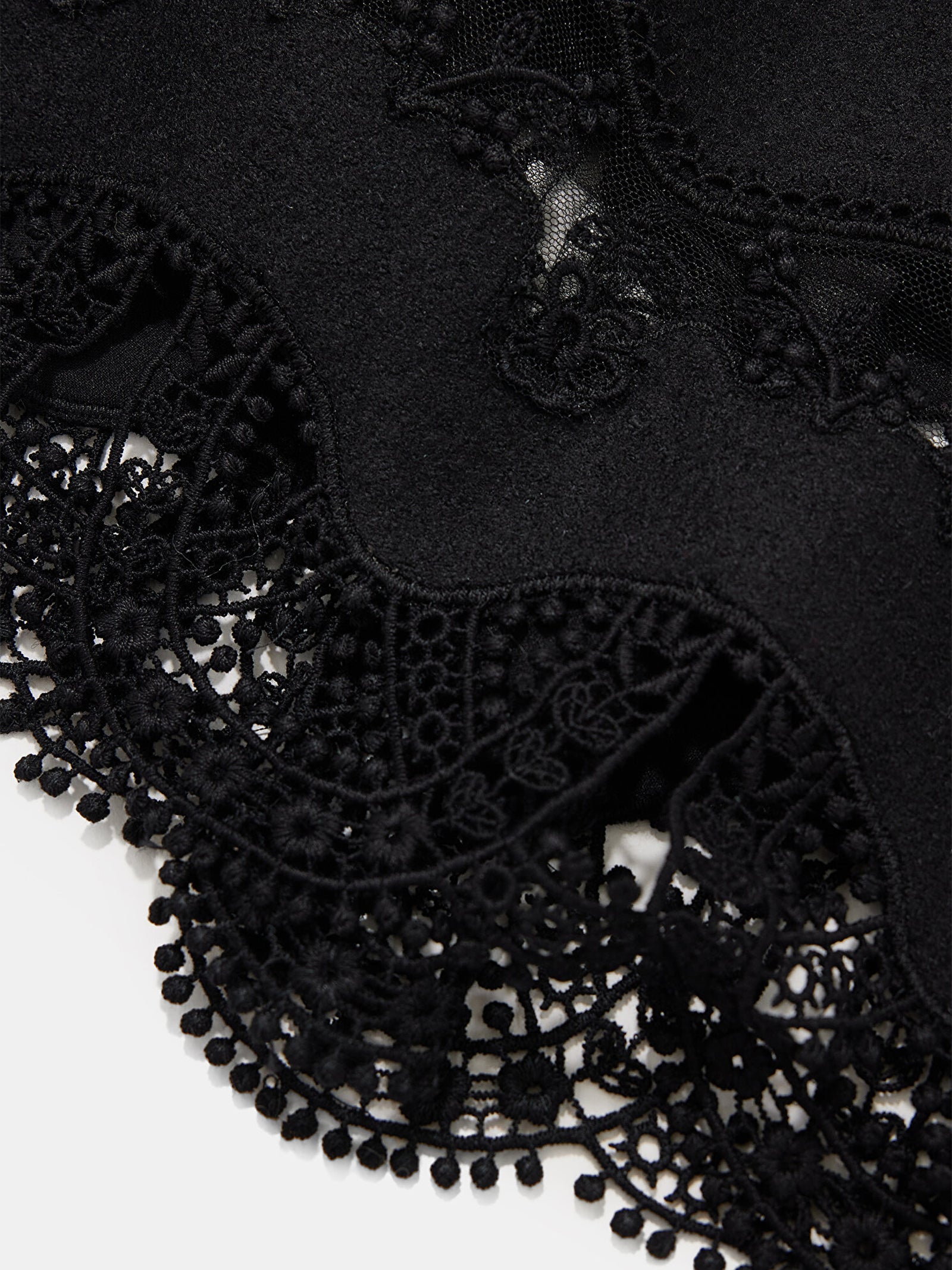 Abito senza maniche in pizzo D472Q318WHB 95708 ERMANNO SCERVINO 
