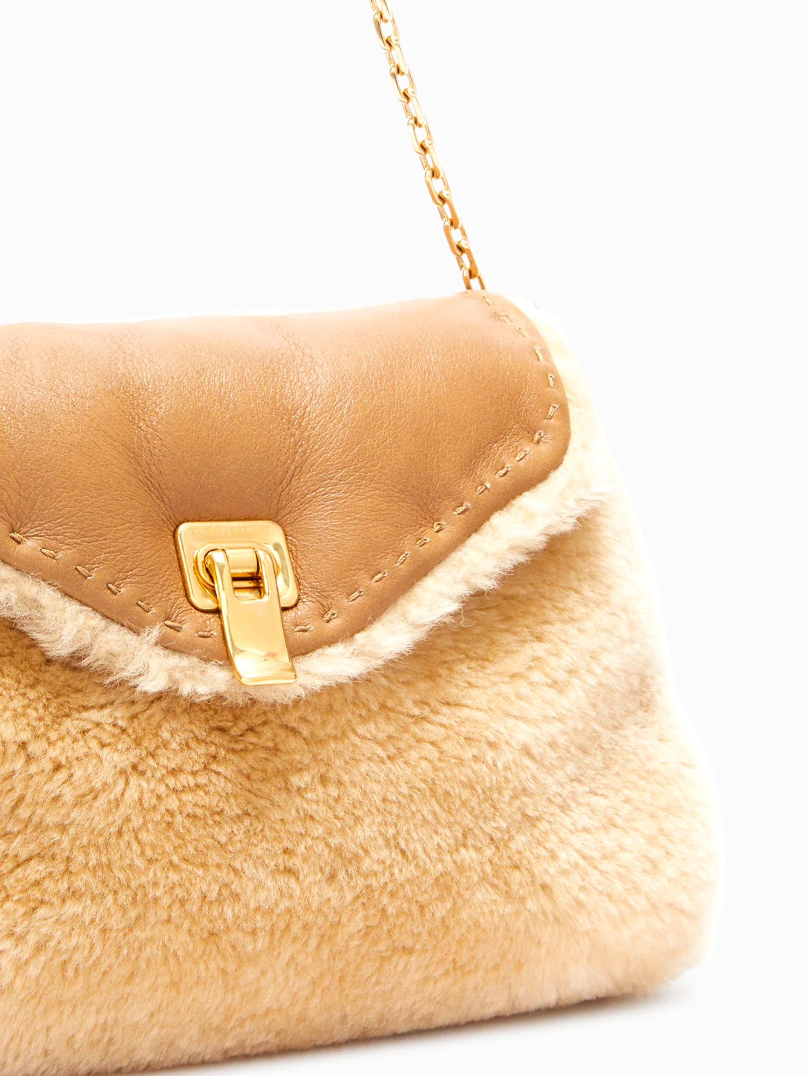 Borsa Joy in shearling D473S700LQO B4751 ERMANNO SCERVINO 
