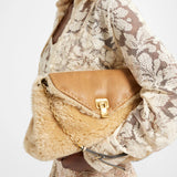 Borsa Joy in shearling D473S700LQO B4751 ERMANNO SCERVINO 