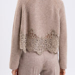 Maglia cropped in cashmere D475M305APKFX M1507 ERMANNO SCERVINO 