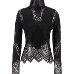 Maglia inserti pizzo D475M705APATL 95708 ERMANNO SCERVINO 