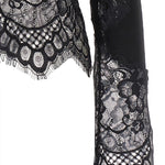 Maglia inserti pizzo D475M705APATL 95708 ERMANNO SCERVINO 