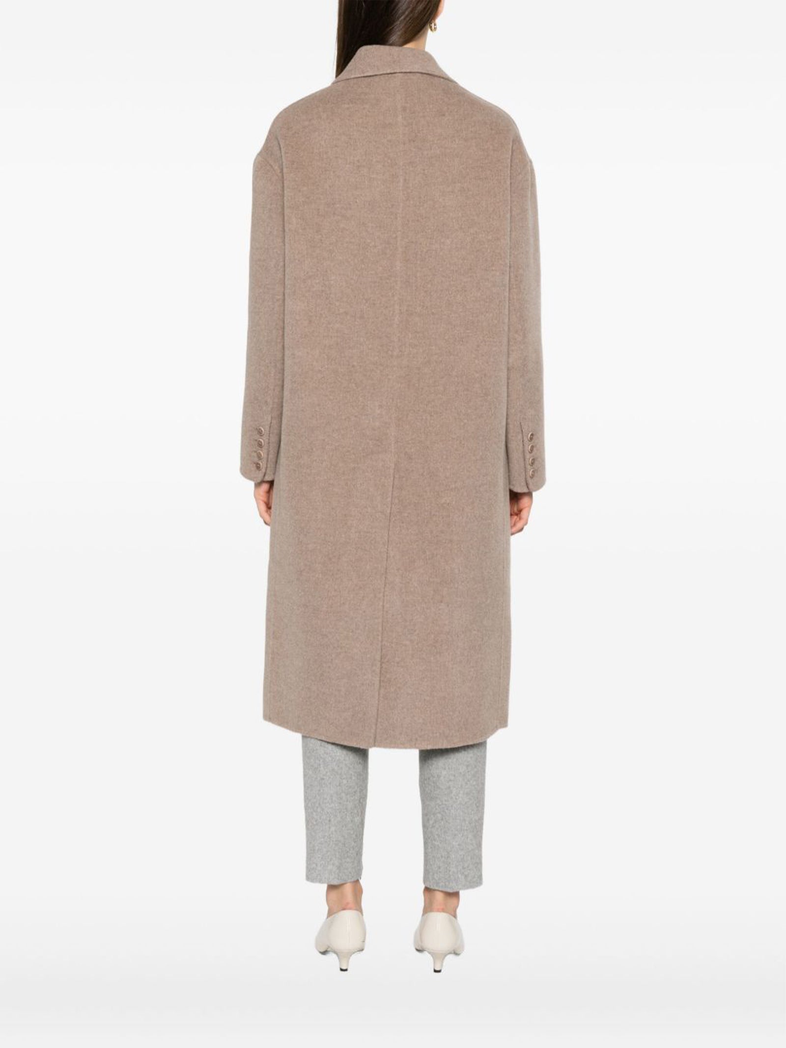Cappotto lungo misto lana D476D301CBNHO M4703 ERMANNO SCERVINO 