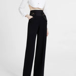 Pantalone palazzo D476P707TEILM 95708 ERMANNO SCERVINO 