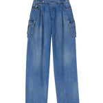 Jeans palazzo cargo D477P302GKW 94037 ERMANNO SCERVINO 