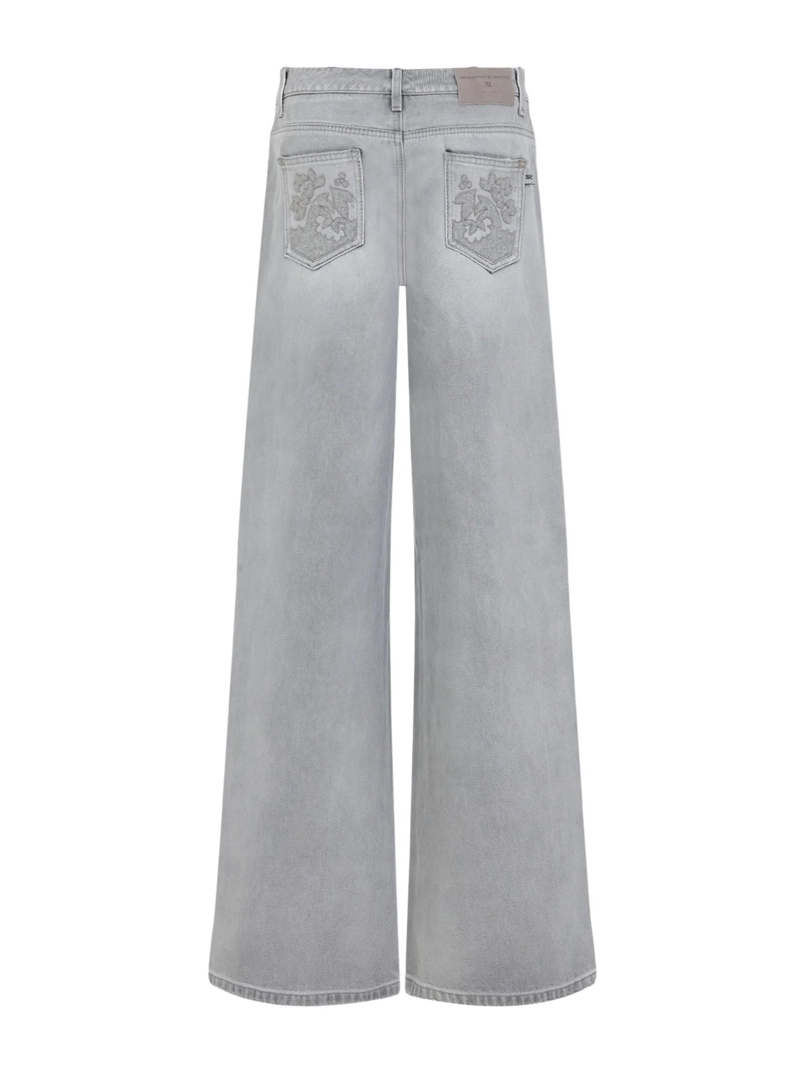 Pantaloni denim con ricamo D477P367IGFV 44103 ERMANNO SCERVINO 