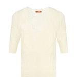 Top in lana e cashmere D474L503APNJG 10606 ERMANNO SCERVINO 