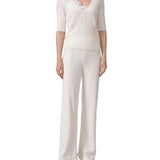 Top in lana e cashmere D474L503APNJG 10606 ERMANNO SCERVINO 