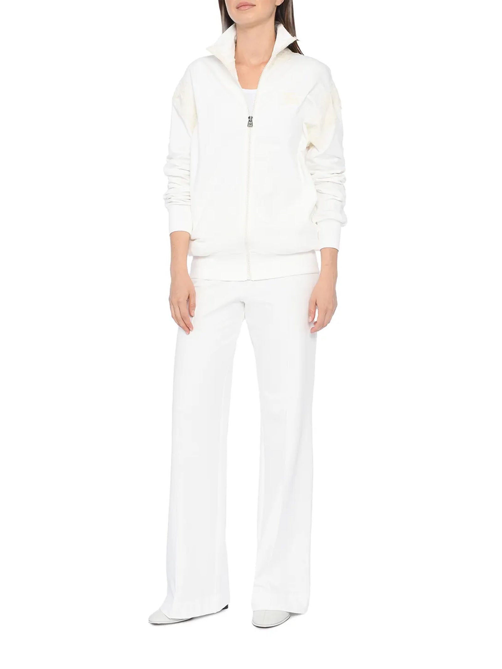 Felpa in misto lana D474M606LEM 10104 ERMANNO SCERVINO 