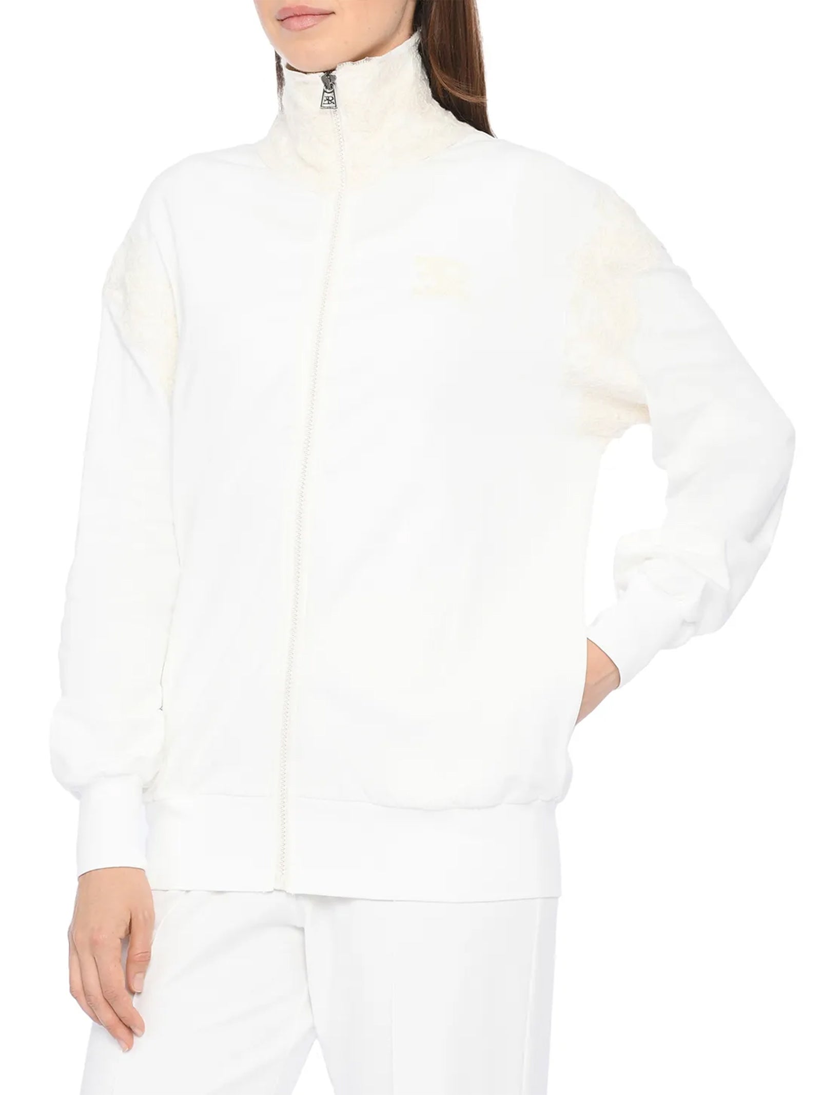 Felpa in misto lana D474M606LEM 10104 ERMANNO SCERVINO 
