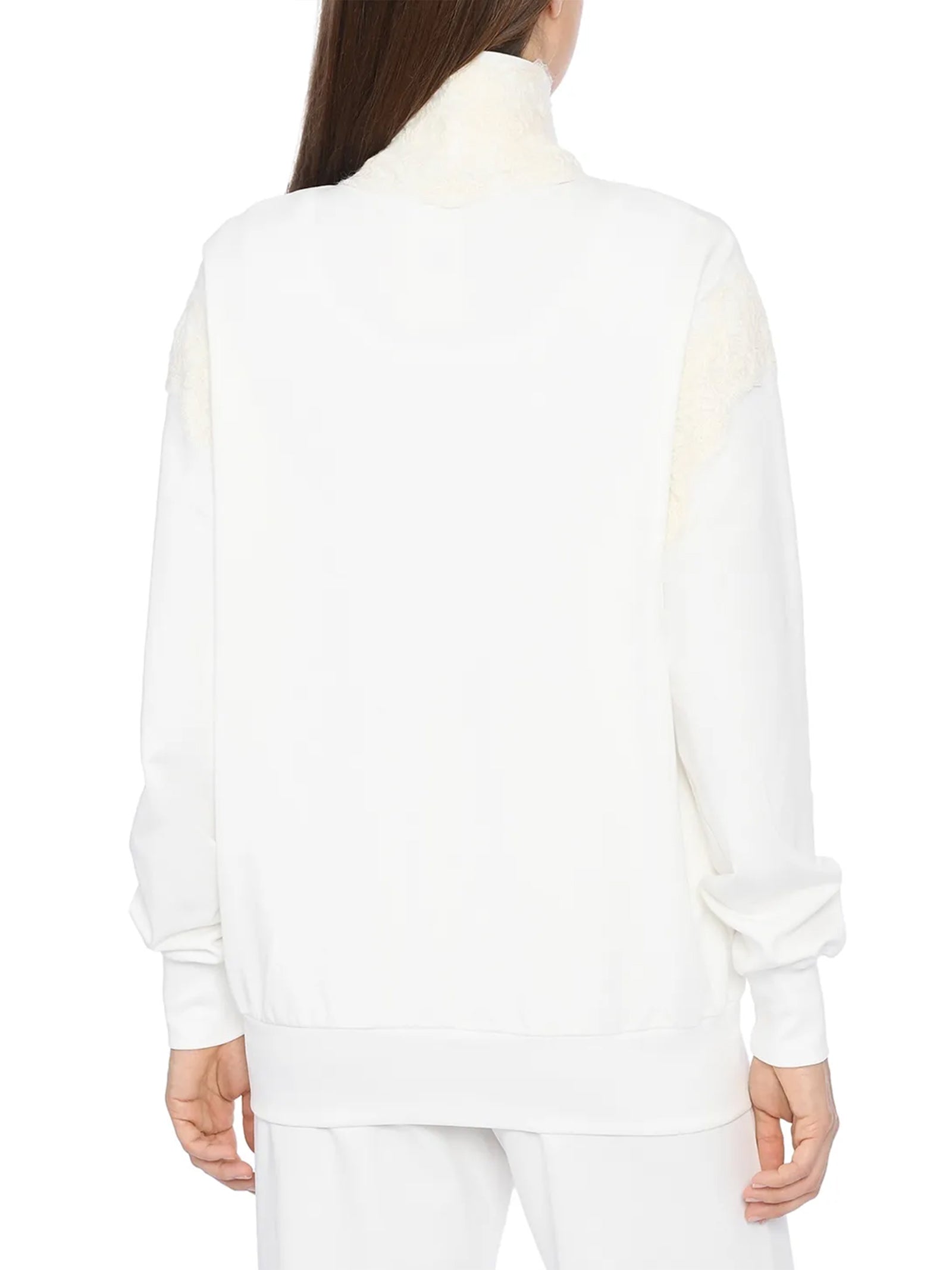 Felpa in misto lana D474M606LEM 10104 ERMANNO SCERVINO 