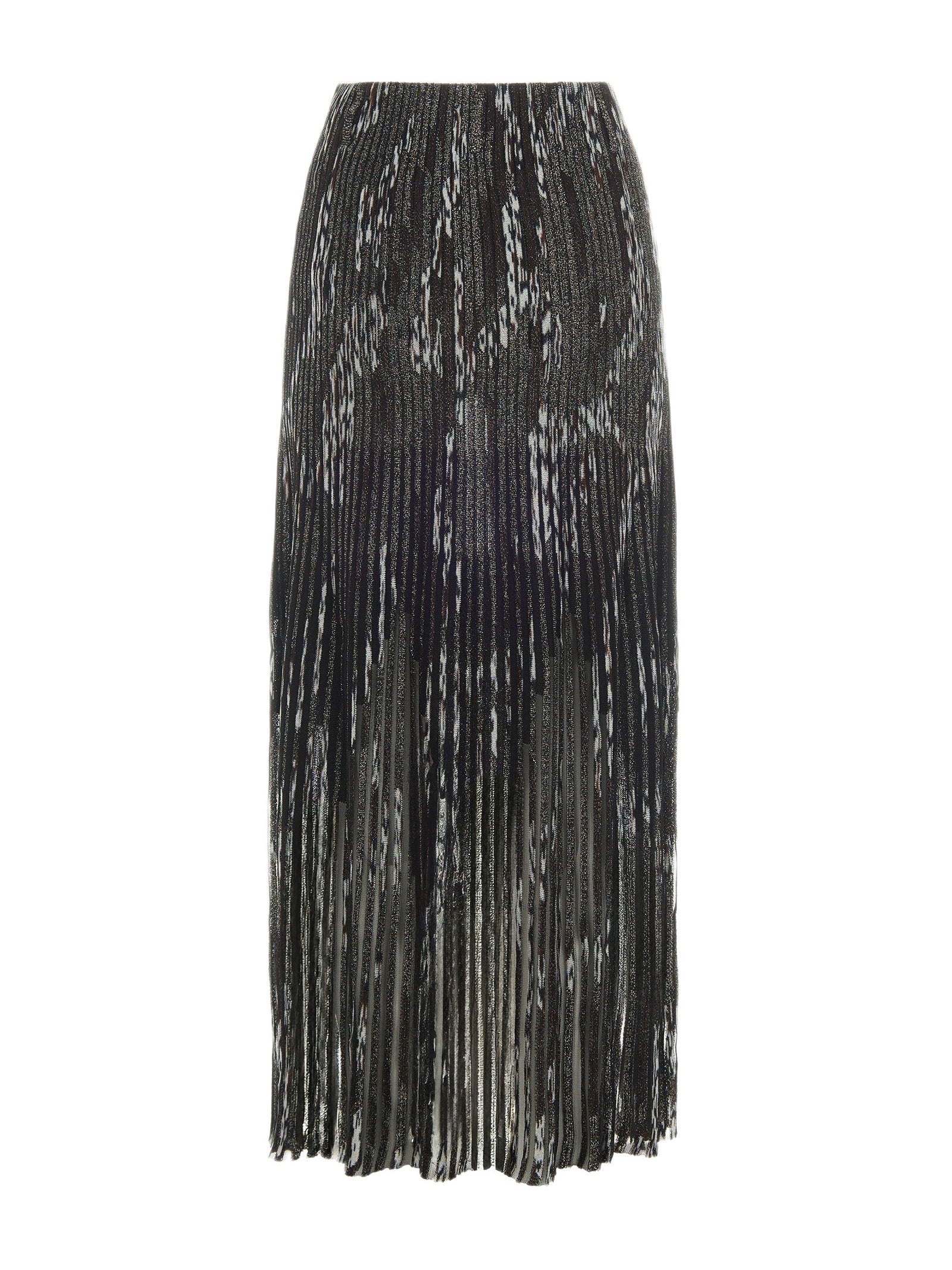 Gonna lunga plissettata DS25WH08BK01CH SM9T2 MISSONI 