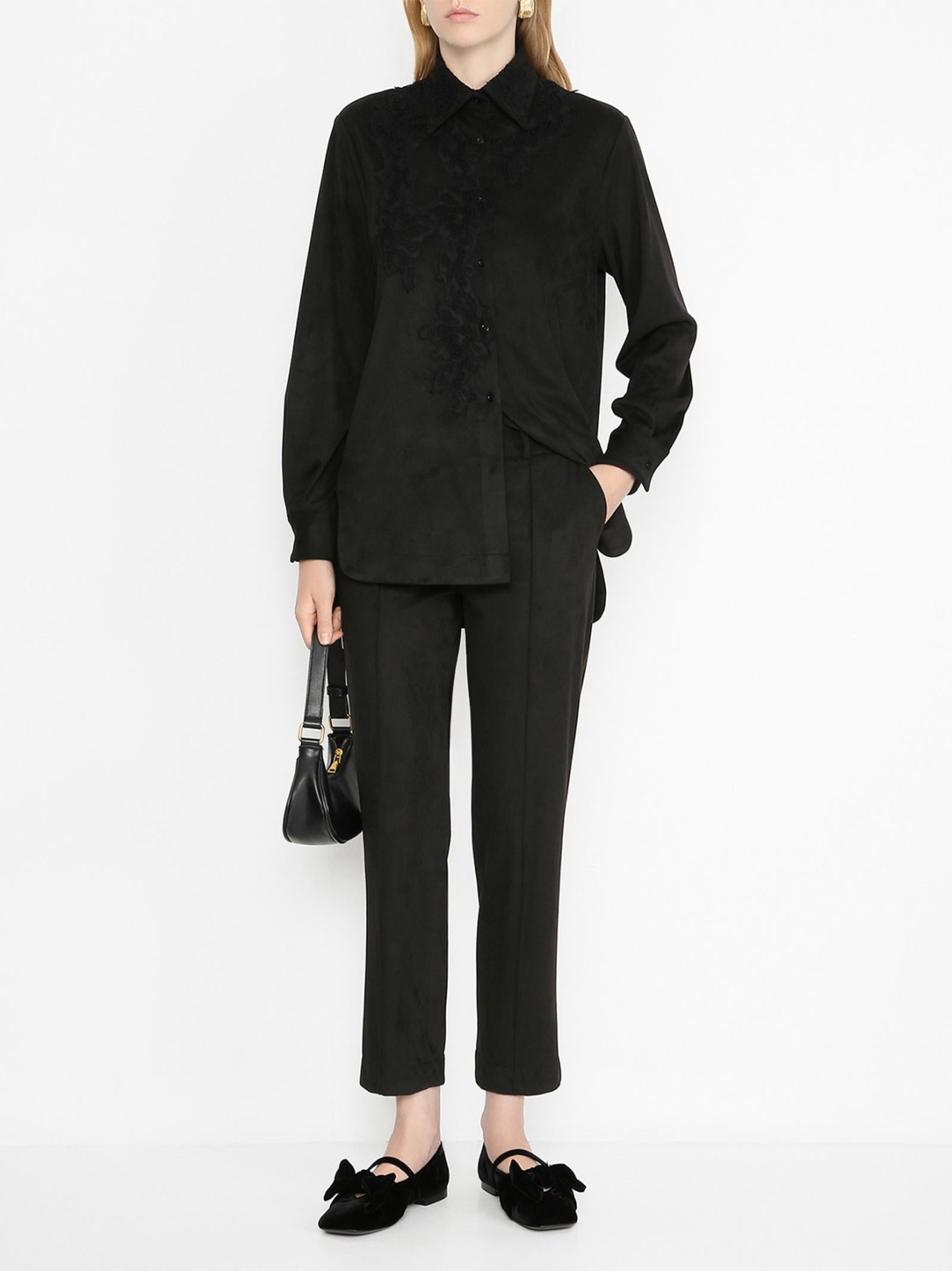 Pantaloni cropped D474P607VWX 95708 ERMANNO SCERVINO 