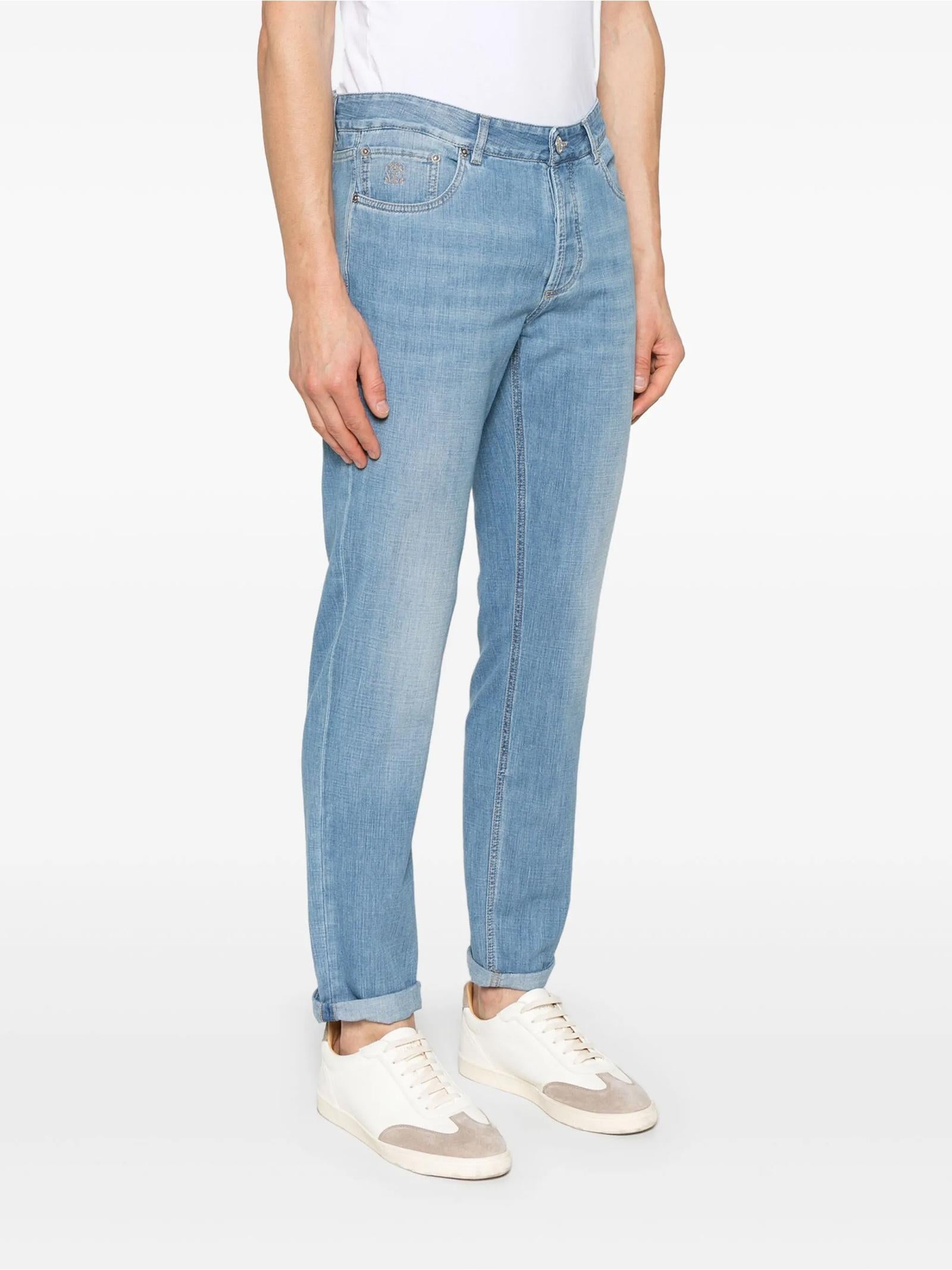 Pantalone denim cinque tasche ME645D3210 C1470 BRUNELLO CUCINELLI 