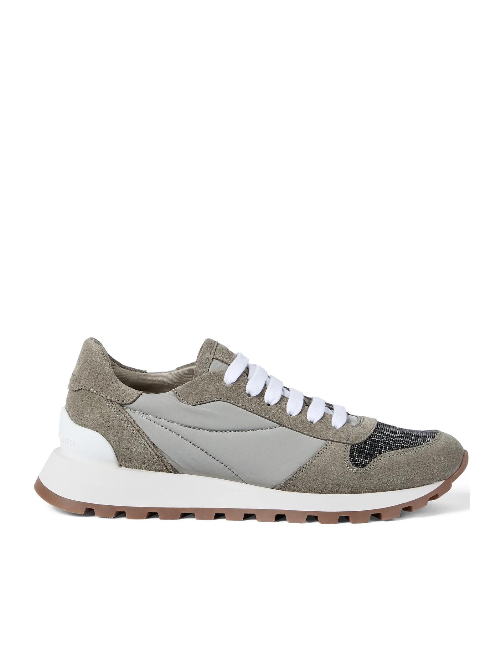 Runners in tessuto techno MZ47G1960 C7550 BRUNELLO CUCINELLI 
