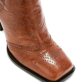 Tronchetto in pelle vegetale D478Z740GJP 91228 ERMANNO SCERVINO 