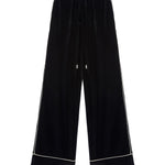 Pantalone palazzo in velluto D472P701QVJ 95708 ERMANNO SCERVINO 