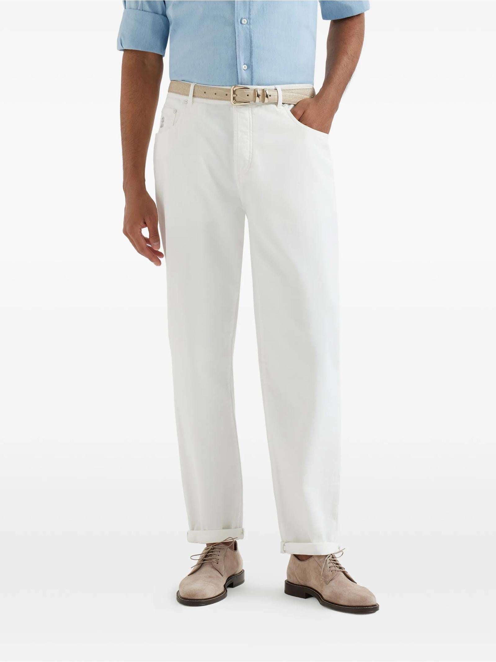 Pantalone denim cinque tasche M252DF1010 C2200 BRUNELLO CUCINELLI 