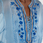 Kaftano corto con ricamo D462K406CSFWB S4217 ERMANNO SCERVINO 