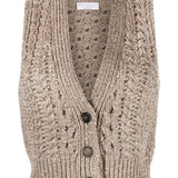 Gilet in cashmere MPA361116 CSD65 BRUNELLO CUCINELLI 