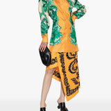 Camicia in seta a fiori