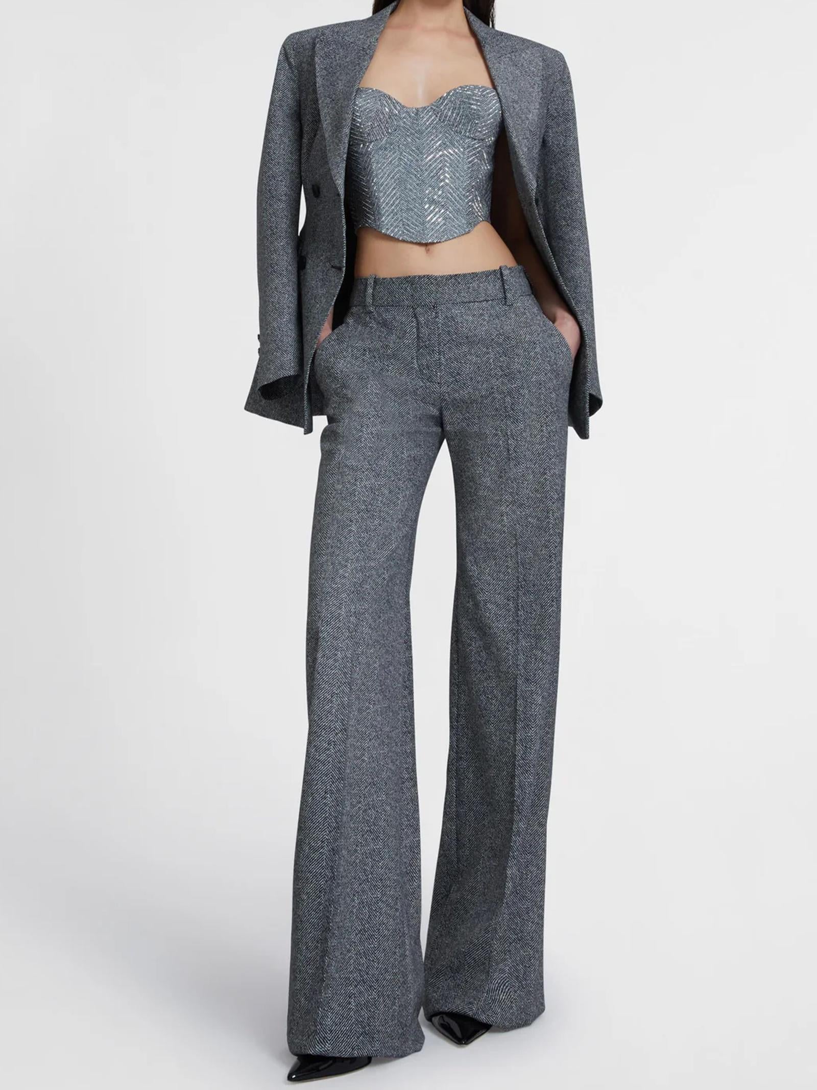 Pantalone palazzo D476P308ZFY S4706 ERMANNO SCERVINO 