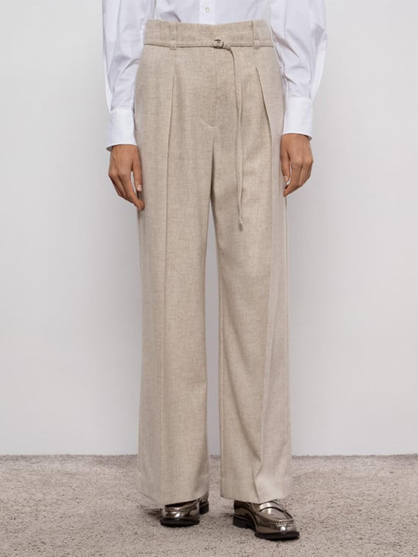 Pantalone in flanella twill MB162P9050 C012 BRUNELLO CUCINELLI 