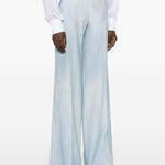 Pantaloni in twill D466P308EMY S4612 ERMANNO SCERVINO 