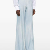 Pantaloni in twill D466P308EMY S4612 ERMANNO SCERVINO 
