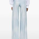 Pantaloni in twill D466P308EMY S4612 ERMANNO SCERVINO 